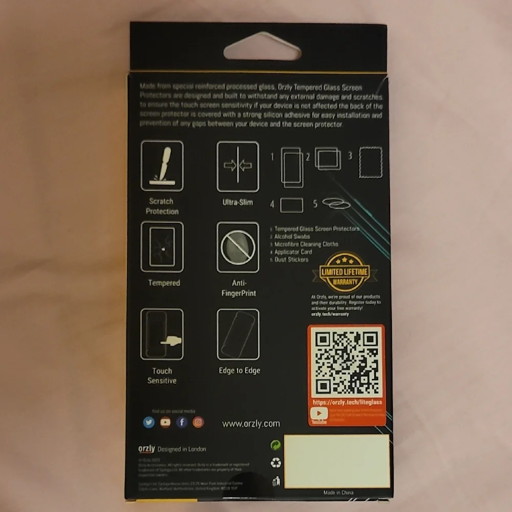 Switch Lite Tempered Glass Screen Protector - Twin Pack